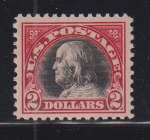 US Washington - Franklin #547a LH VF