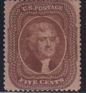 US Classics #30A MintNH VF