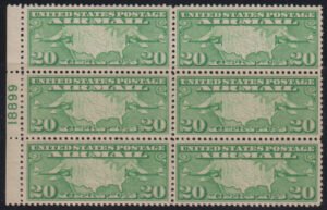US Airmails #C9 NH F - VF