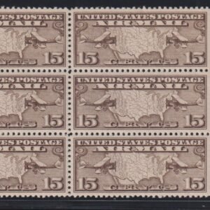 US Airmails #C8 NH VF - XF