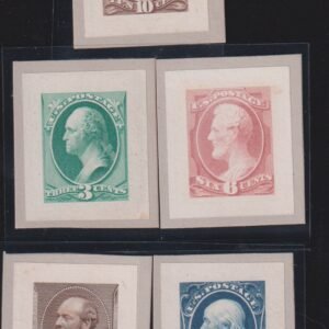 US Essays and Proofs #205-9P2 MintLH XF