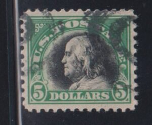 US Washington - Franklin #524 Used VF - XF