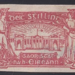 Ireland VF 1922 10d Essay in Red