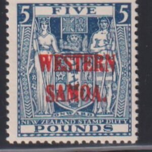Countries - N- Z - Samoa #180 MintNH F - VF