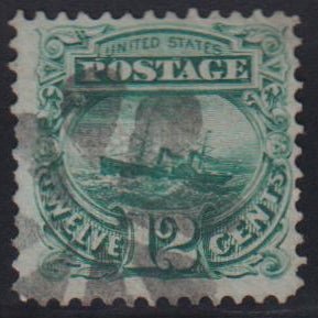 US 1869 Pictorials #117 Used F - VF