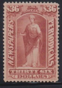 US Newspaper Stamps #PR77 Mint VF - XF