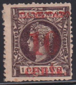 US Possessions - Cuba #200 Hinged F