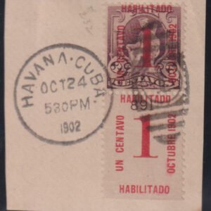 Countries A - M - Cuba #232 Used