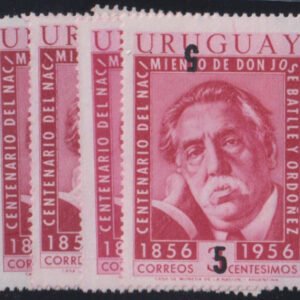 Countries - N- Z - Uruguay #626 MintNH