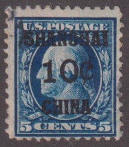 US Shanghai Overprints #K5