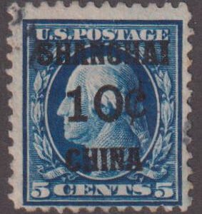 US Shanghai Overprints #K5