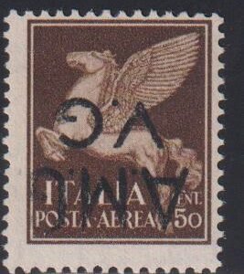 Italy and Italian Area - AMG #A1Eb MintNH F