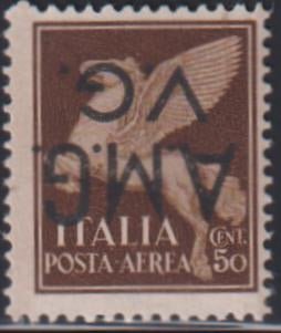 Italy and Italian Area - AMG #A1Eb MintNH F