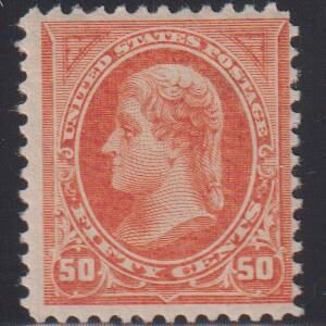 US Bureau and Regular Issues #260 Hinged F - VF