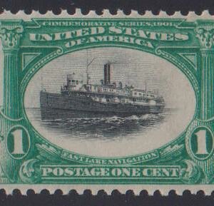 US Early Commemoratives #294 MintNH VF