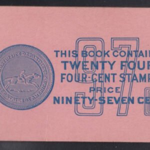 US Booklets #BK109 MintNH F - VF