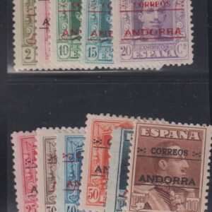 Spain - Spanish Andorra #1//12 LH F - VF