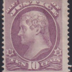 US Officials #O29 MintHinged F+