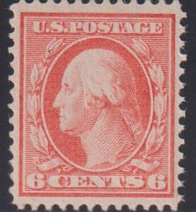 US Washington - Franklin #379 MintLH VF - XF