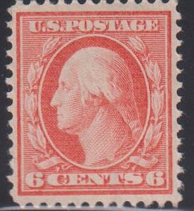 US Washington - Franklin #379 MintLH XF