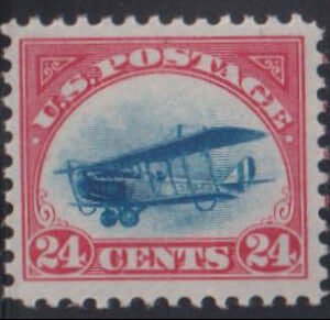 US Airmails #C3 MintNH F - VF+