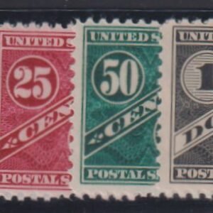 US Savings Stamps #PS7-10 MintNH F - VF