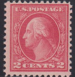 US Washington - Franklin #500 MintNH F - VF