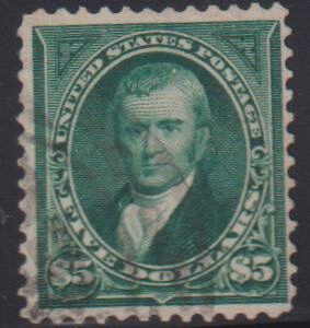 US Bureau and Regular Issues #263 Used F - VF