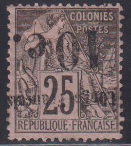 French Colonies and French Area - Congo #6a MintHinged F - VF
