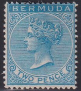 British Area A- M - Bermuda #2 Hinged F+