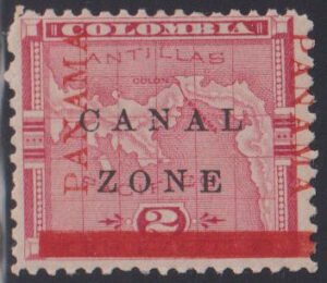 US Possessions - Canal Zone #11b MintHinged F - VF