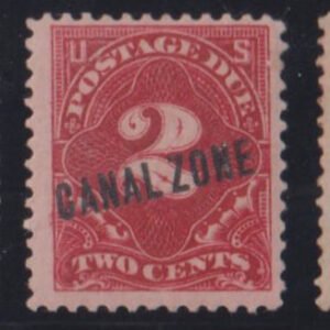 US Possessions - Canal Zone #J1-3 MintHinged F