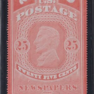 US Newspaper Stamps #PR3 Mint VF