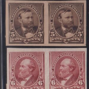 US Essays and Proofs #219P5 223P5 224P5 225P5 MintHinged VF