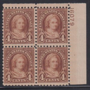 US Modern #585 MintLH F