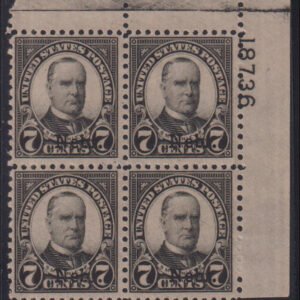 US Modern #676 MintNH F - VF