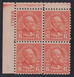 US Modern #587 Mint NH F+