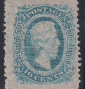 US Confederates #11e MintHinged F+