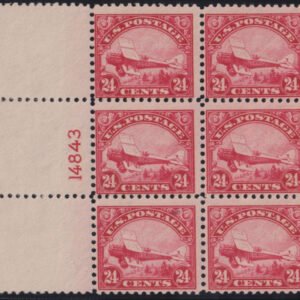 US Airmails #C6 NH F