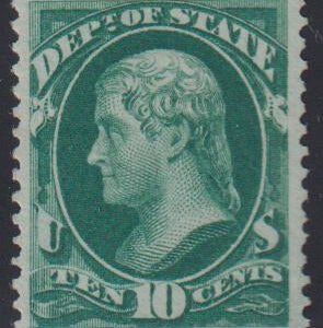 US Officials #O62 Mint VF