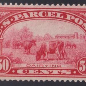 US Parcel Post #Q10 MintHinged XF