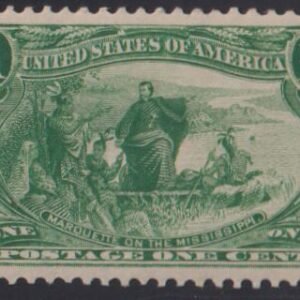 US Early Commemoratives #285 MintNH VF