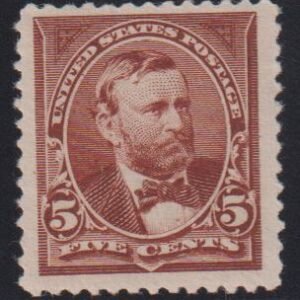 US Bureau and Regular Issues #255 LH F - VF