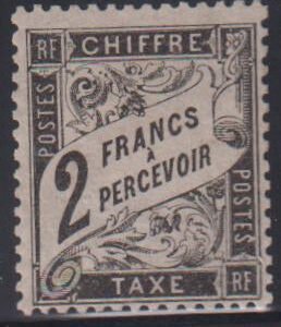 France #J24 Mint F - VF