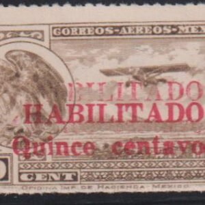 Countries A - M - Mexico #C39b MintLH F - VF