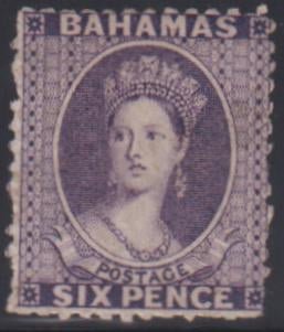 British Area A- M - Bahamas #14 MintHinged F