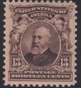 US Bureau and Regular Issues #308 NH VF