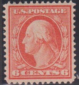 US Washington - Franklin #379 MintLH VF - XF