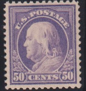 US Washington - Franklin #421 MintLH XF