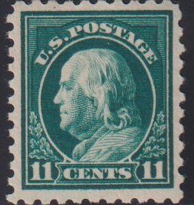 US Washington - Franklin #434 MintNH VF+